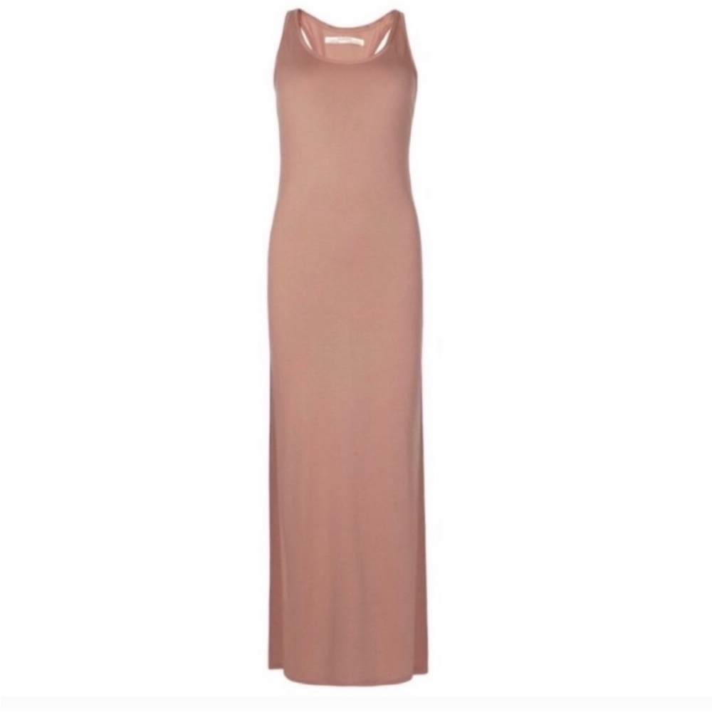 AllSaints Silk Biker Split Dress